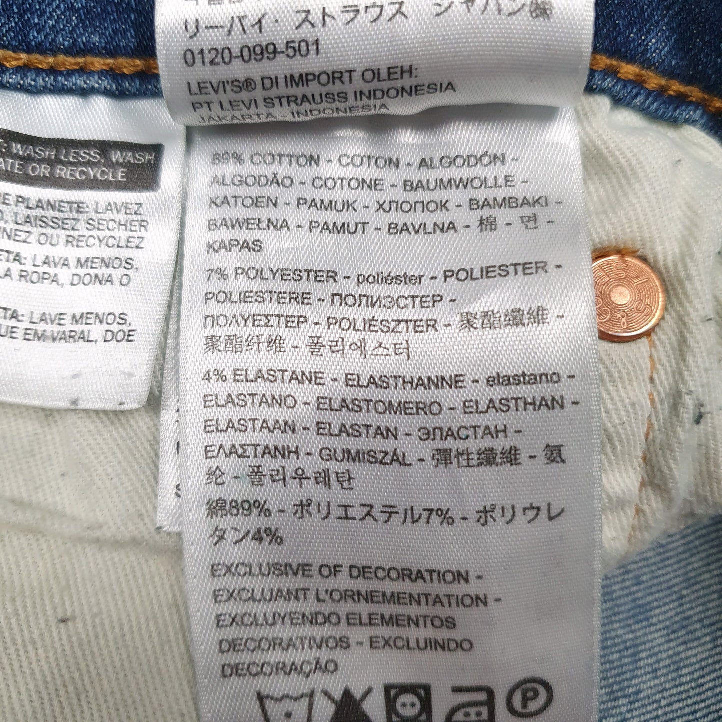 Mens Blue Levis   Jeans