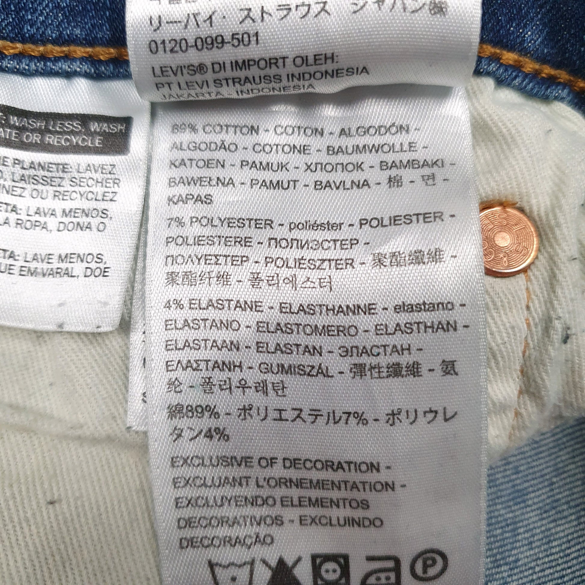 Mens Blue Levis   Jeans