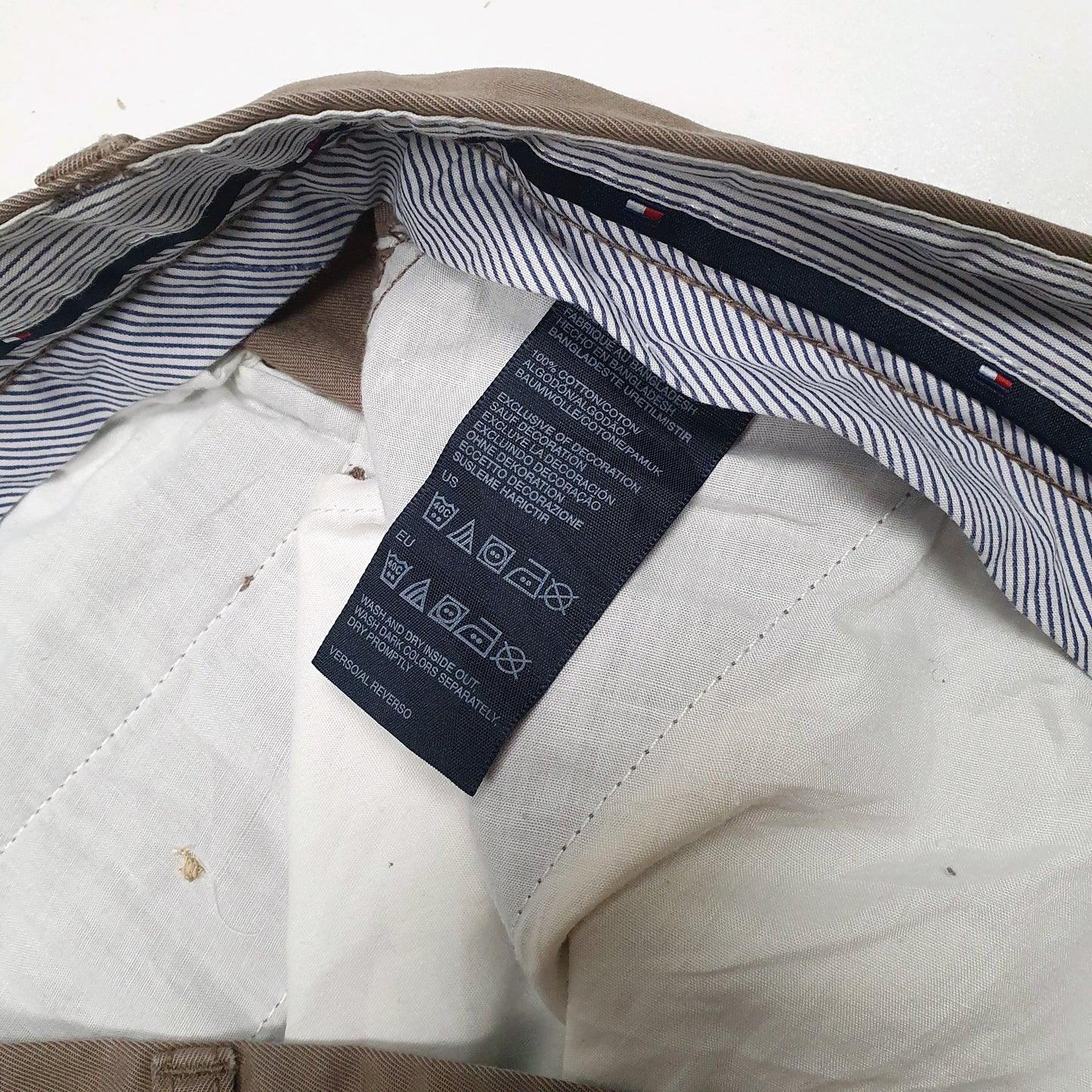 Mens Brown Tommy Hilfiger   Shorts