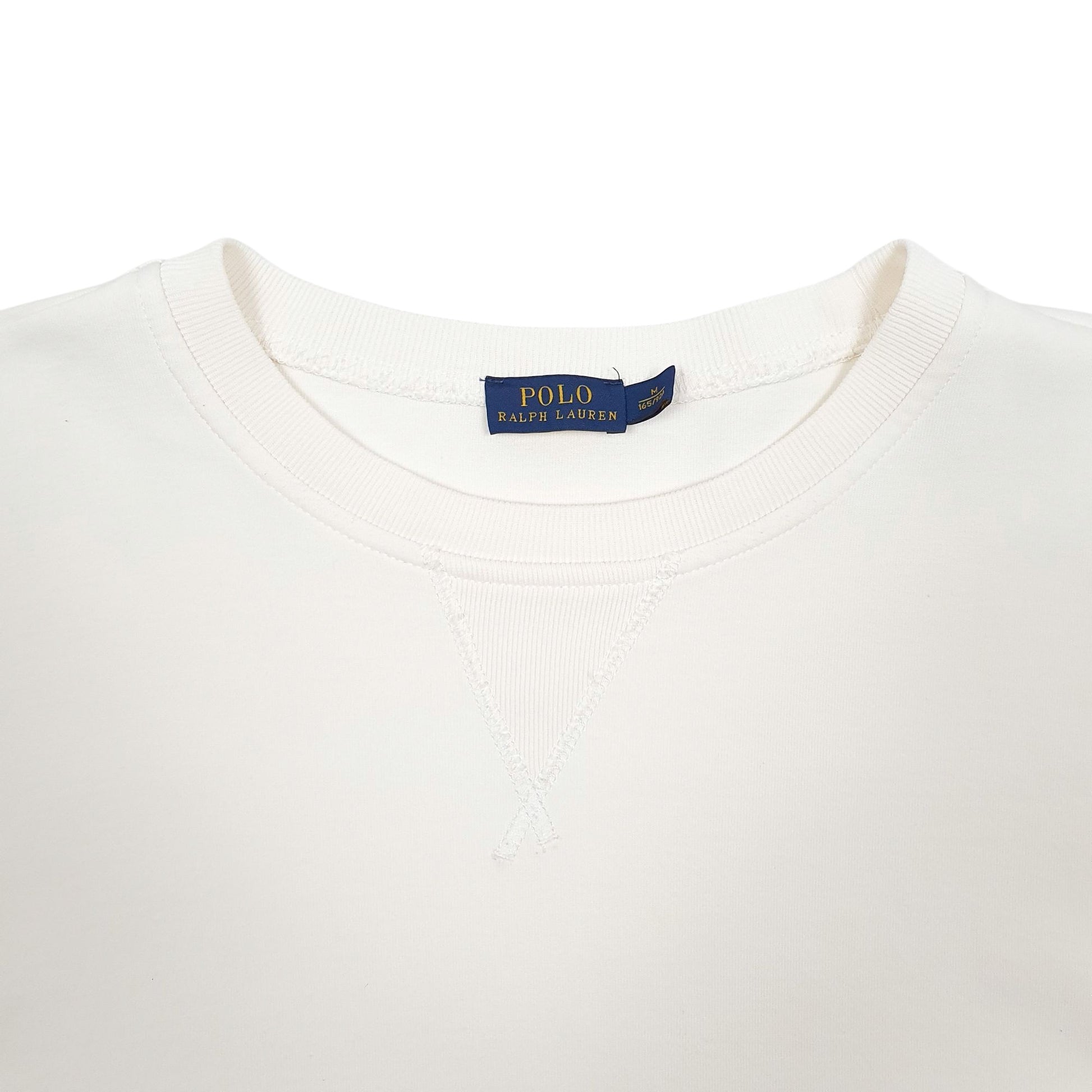 Womens White Polo Ralph Lauren  Crewneck Jumper