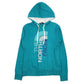 Womens Blue The North Face Spellout Hoodie Jumper