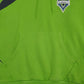 Mens Green Adidas Seattle Sounders Hoodie Jumper