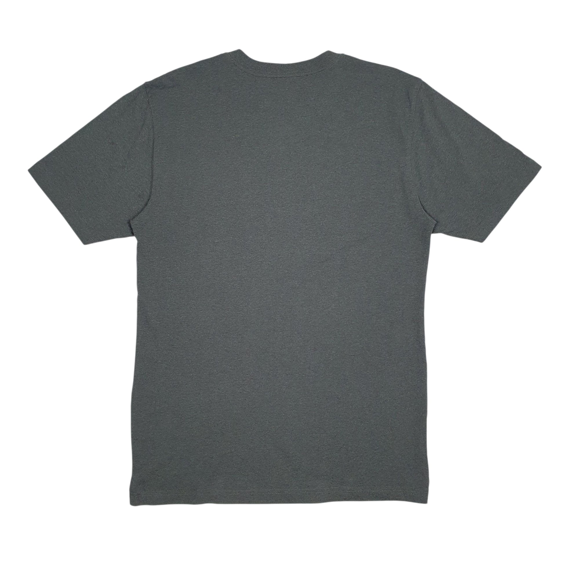 Mens Grey Carhartt K195 394 Spellout  T Shirt