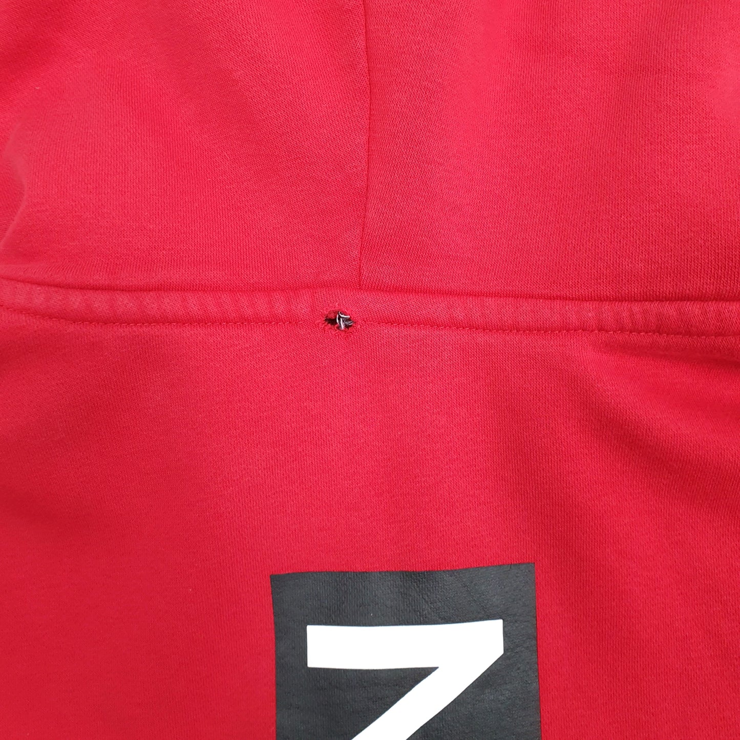 Mens Red Nike Hoodie Full Zip Jumper