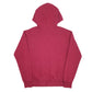 Womens Burgundy Champion Spellout Hoodie Jumper
