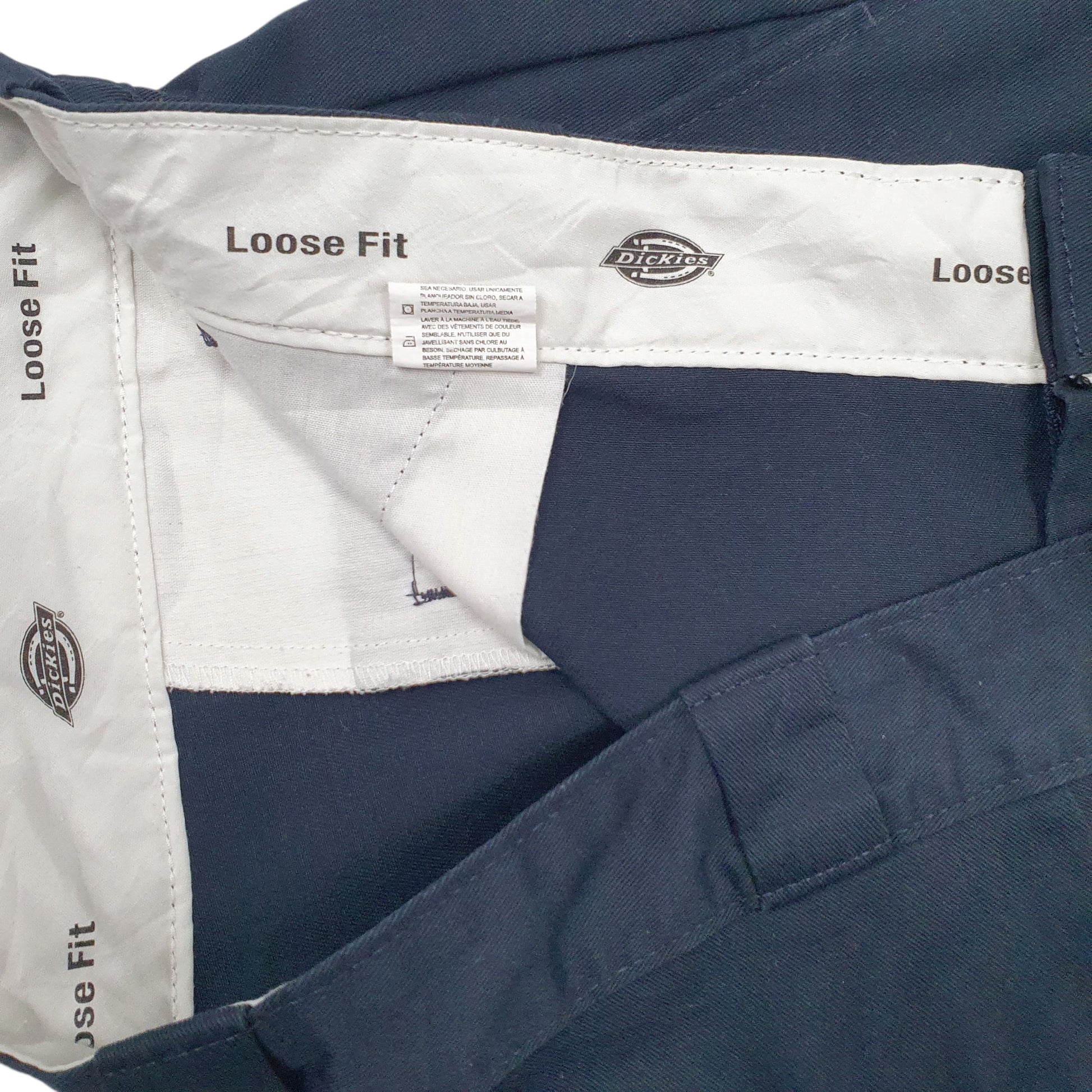 Mens Navy Dickies  Hoodie Shorts