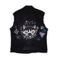 Womens Black Lee Gilet Vest Cut Off  Coat