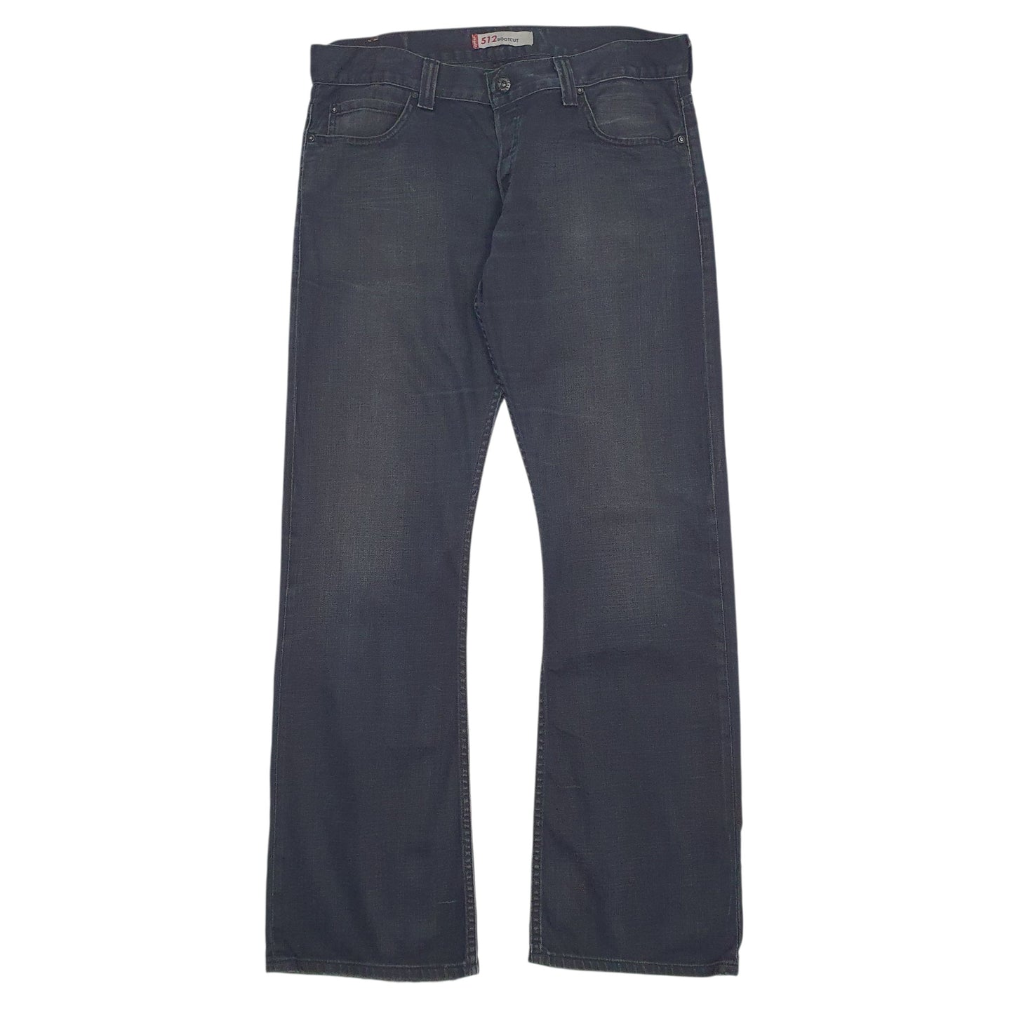Mens Black Levis 512 Casual JeansW38 L34