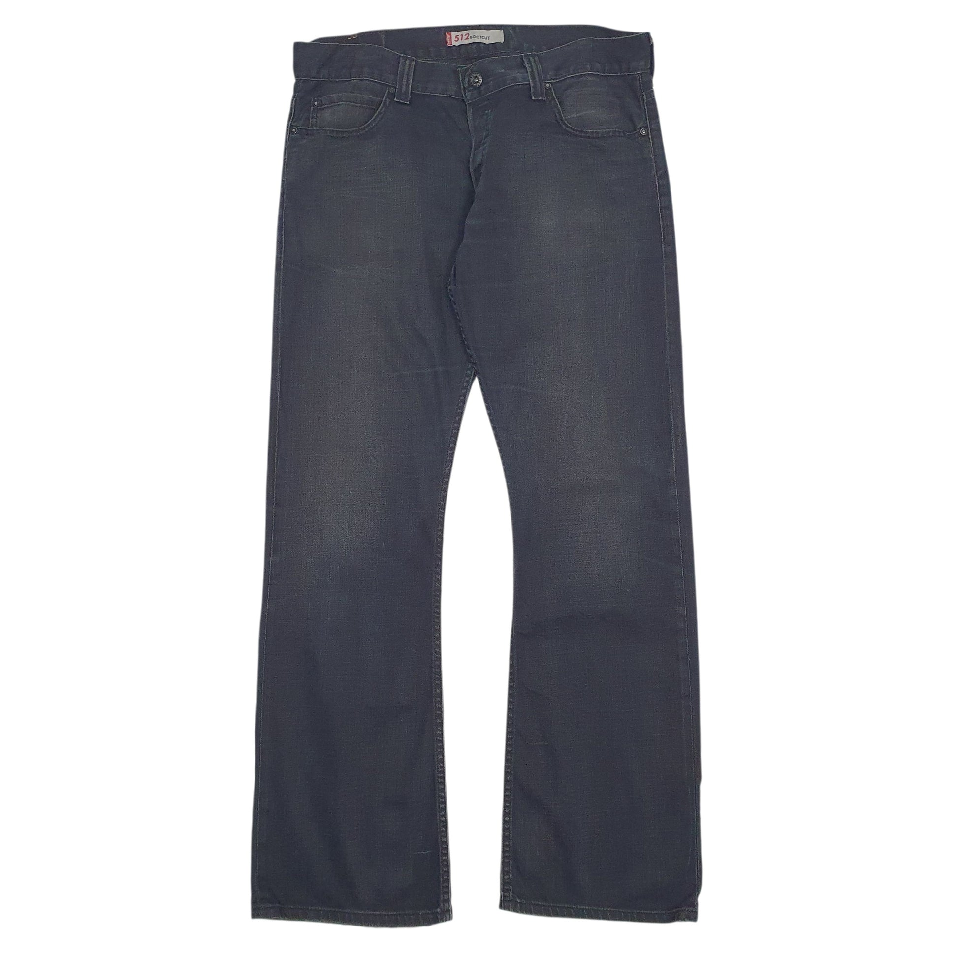 Mens Black Levis 512 Casual JeansW38 L34