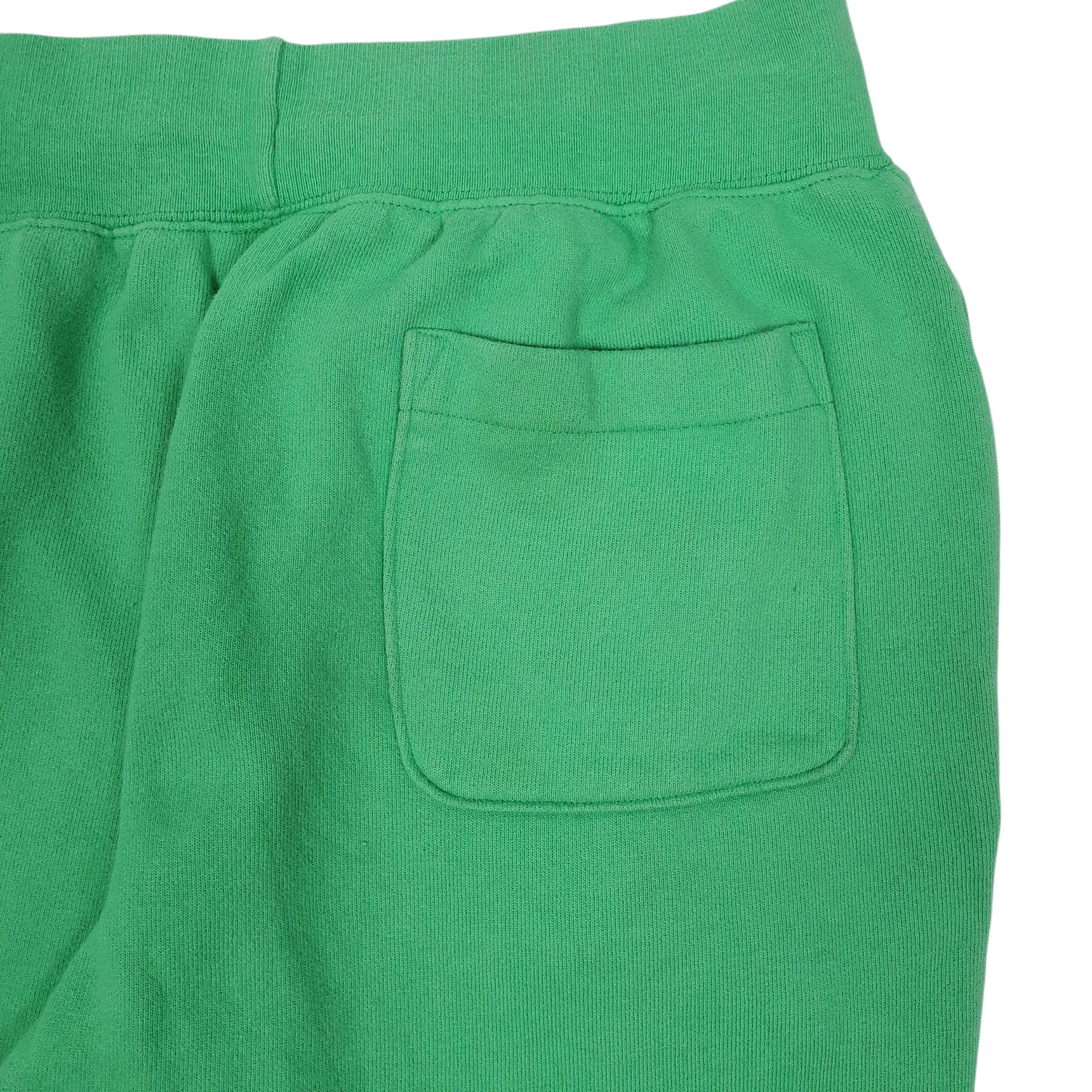 Mens Green Champion Reverse Weave  Trousers