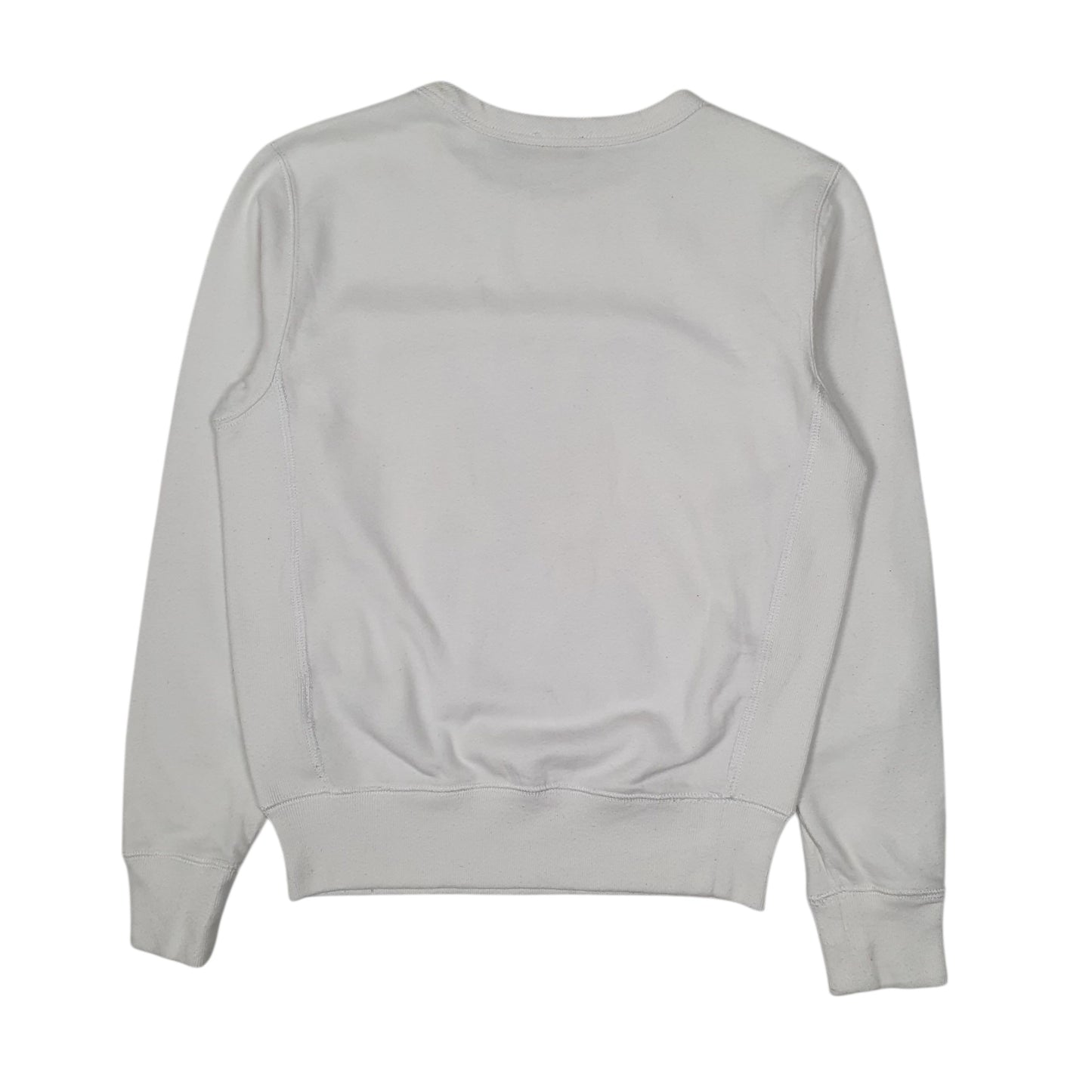 Womens White Polo Ralph Lauren Polo Bear Crewneck Jumper