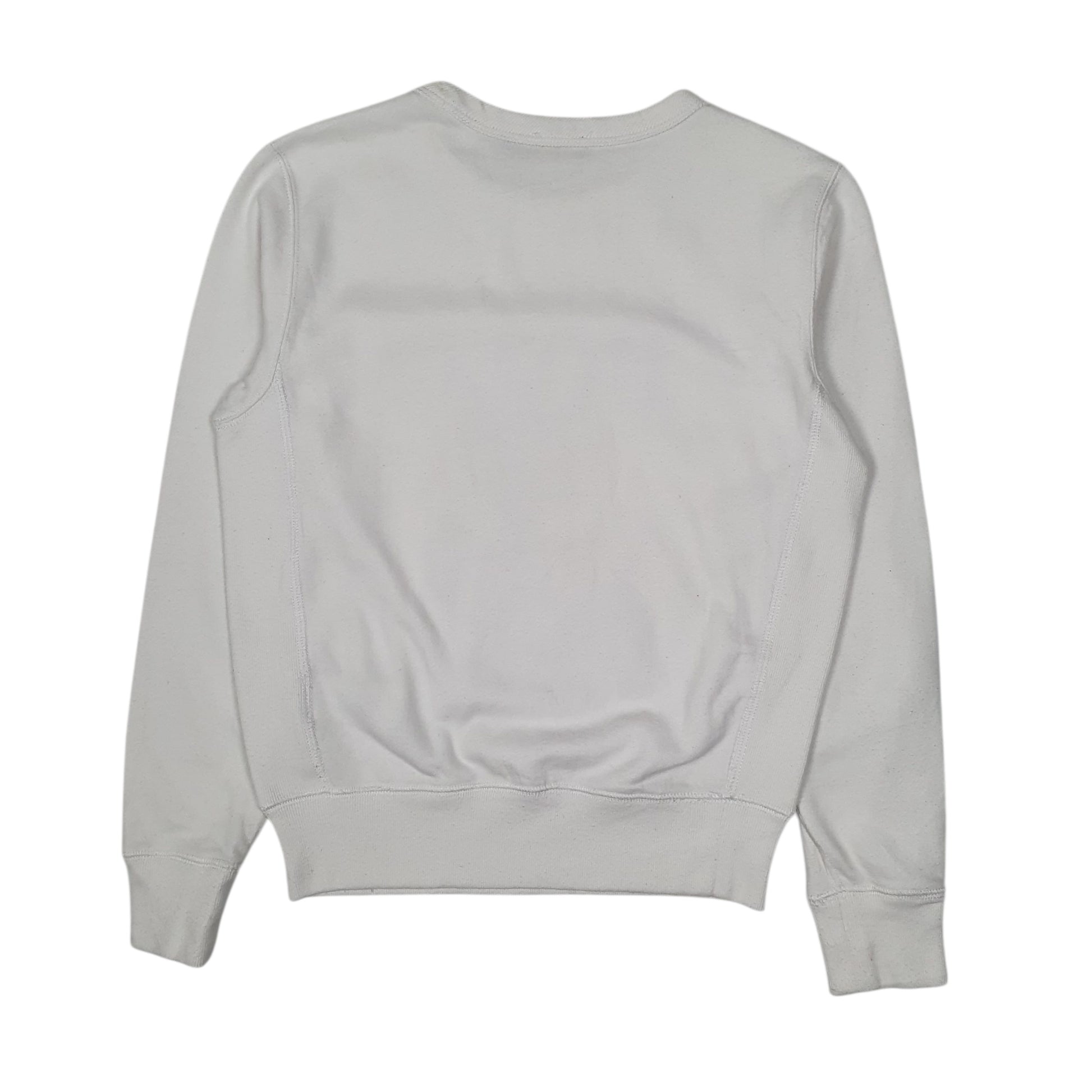 Womens White Polo Ralph Lauren Polo Bear Crewneck Jumper