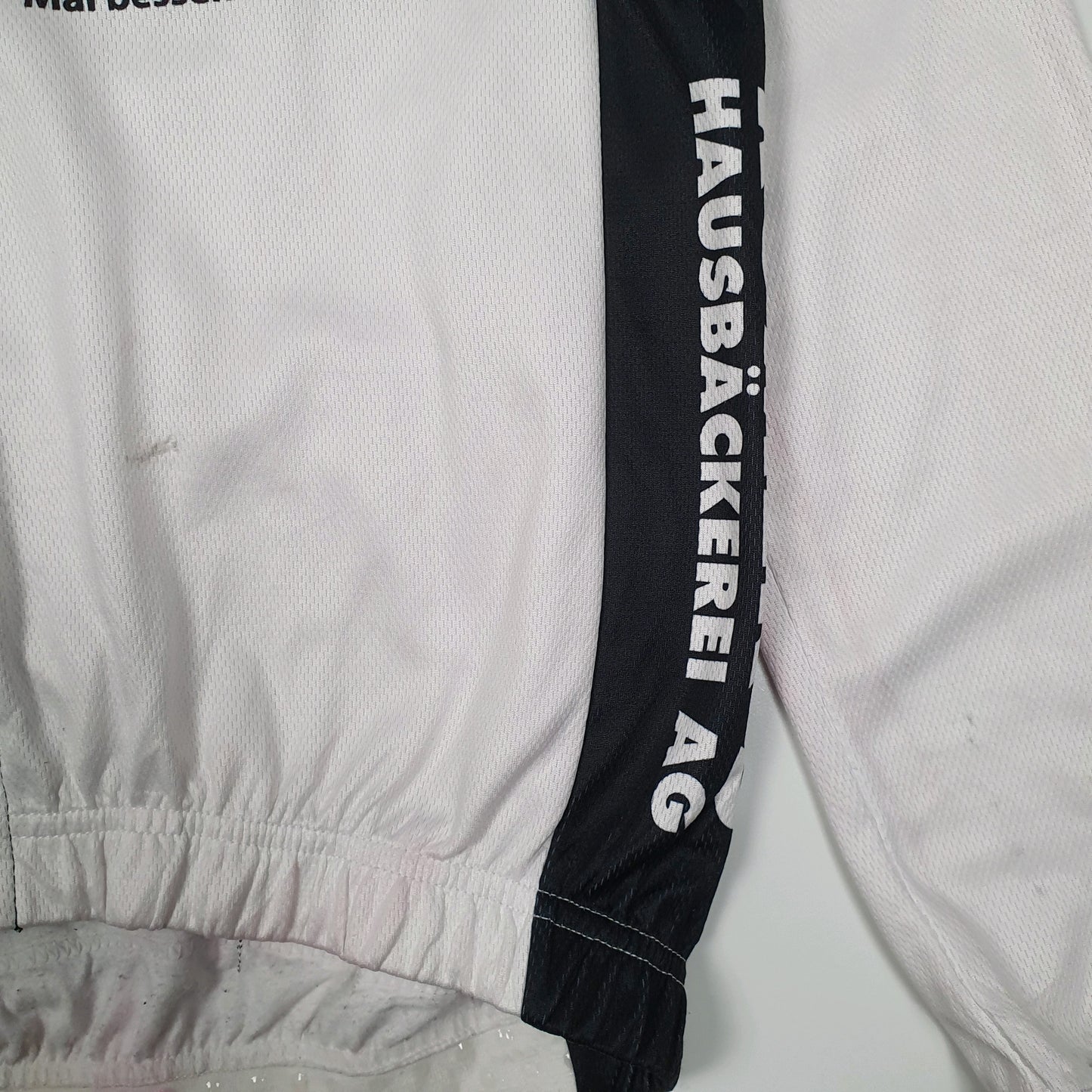 Mens White Cube Cycling Jersey Crewneck T Shirt