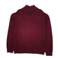 Mens Burgundy Nautica  Quarter Zip Jumper