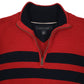 Mens Red Tommy Hilfiger  Quarter Zip Jumper