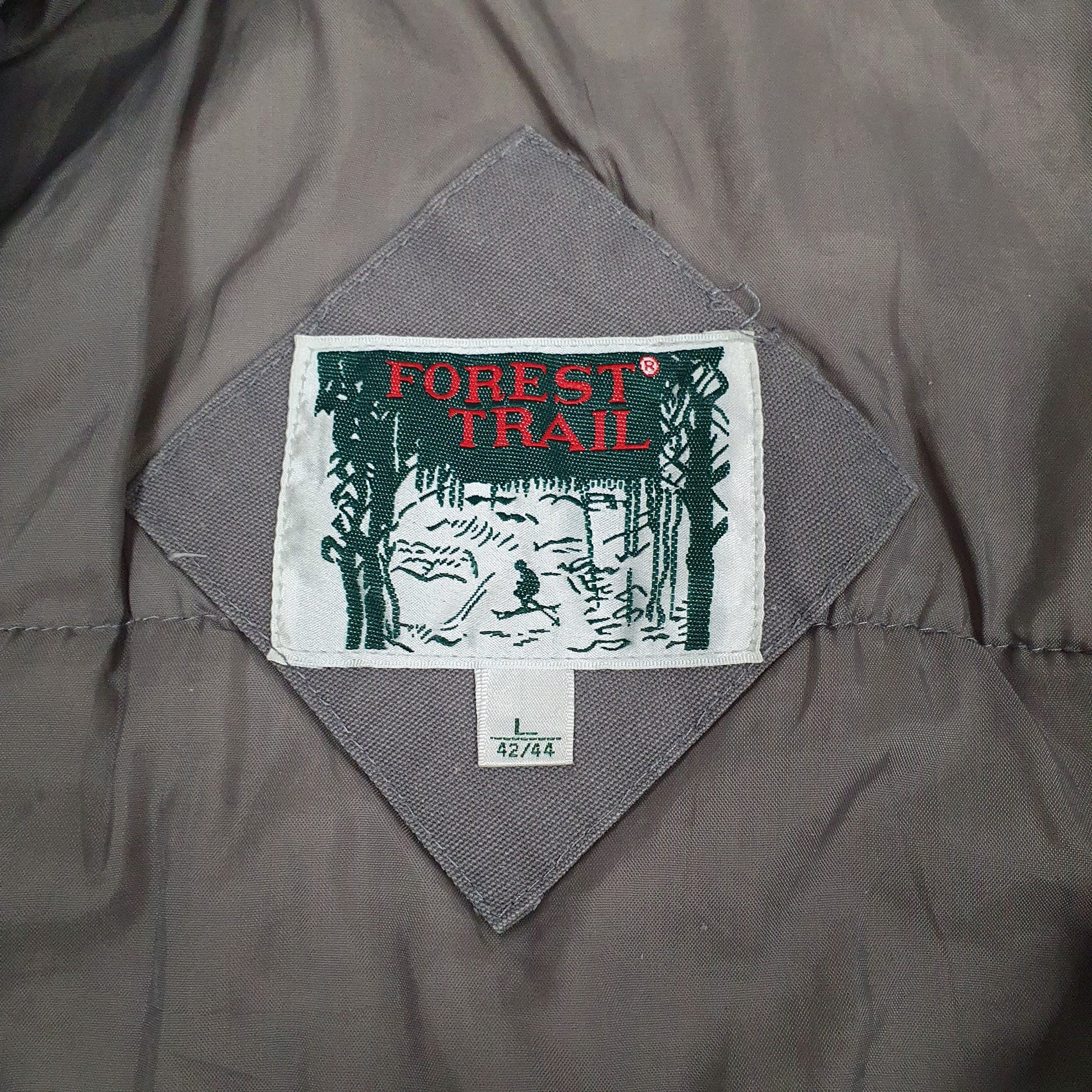 Mens Grey Forest Trail   Coat