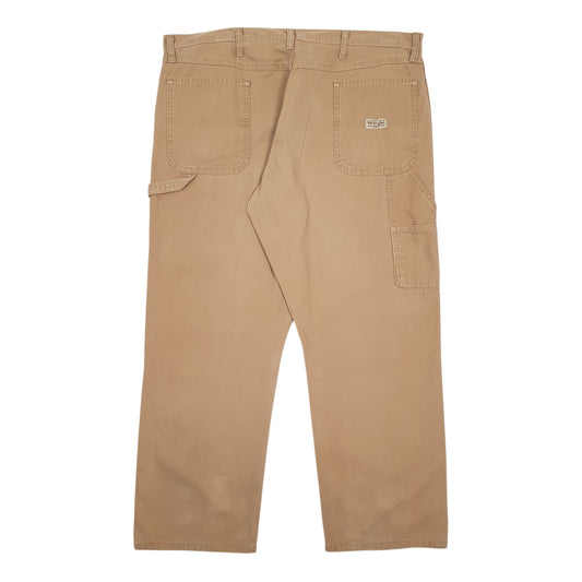 Mens Beige Wrangler   Trousers