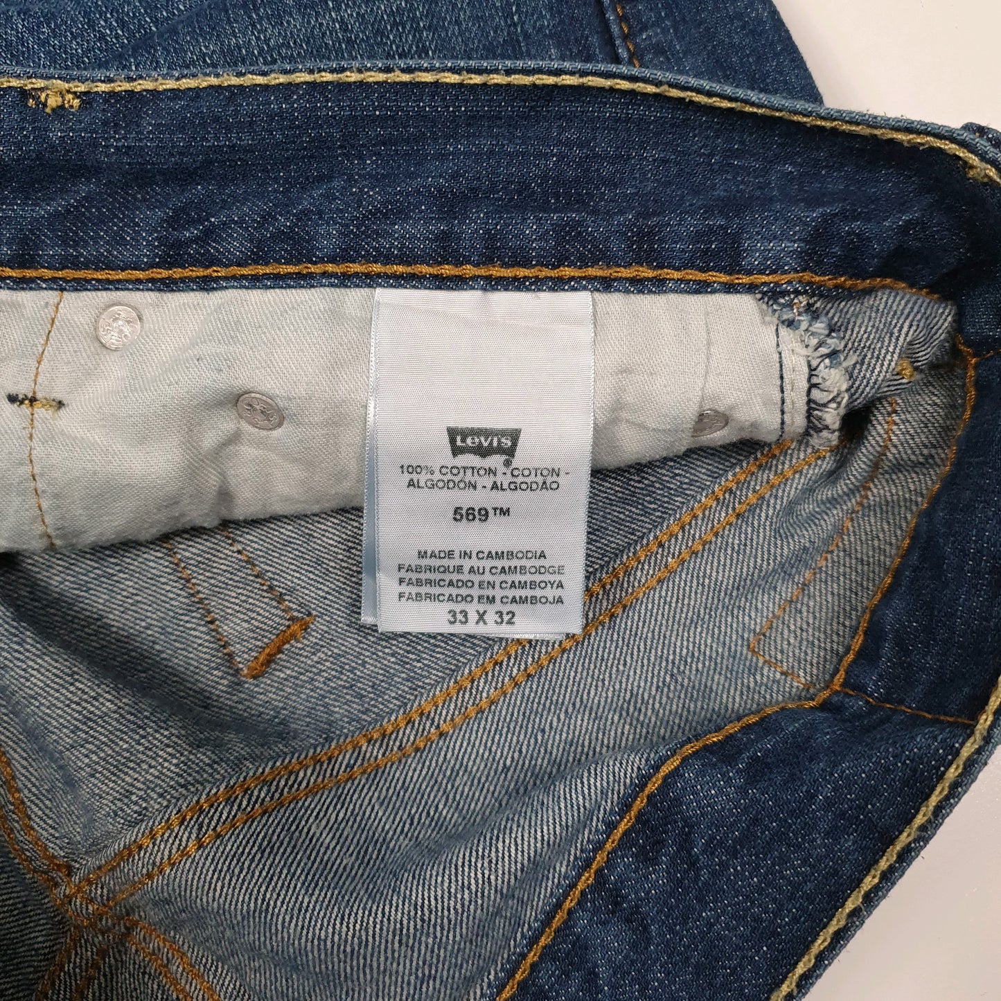 Mens Blue Levis   Jeans
