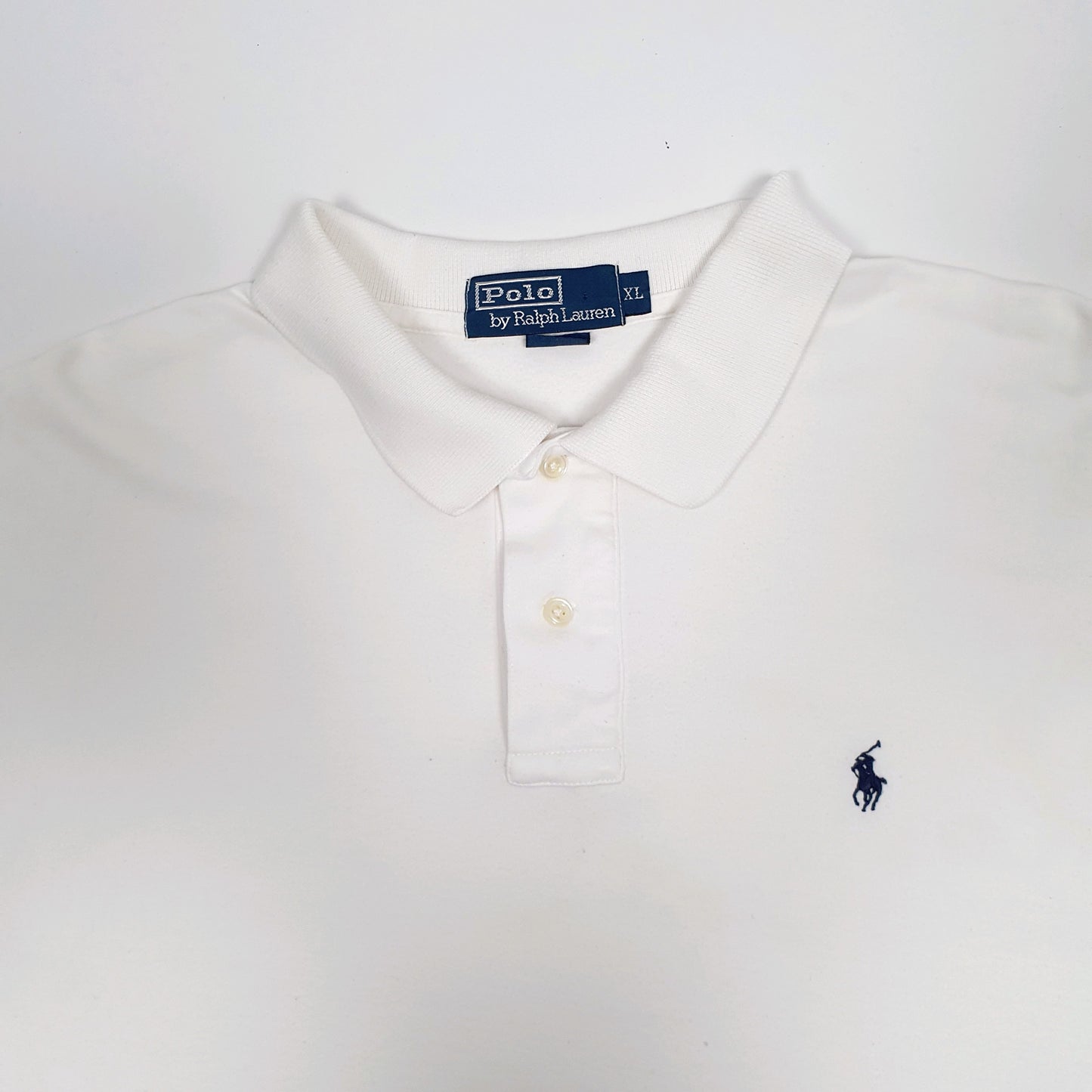 Mens White Polo Ralph Lauren   Polo Shirt