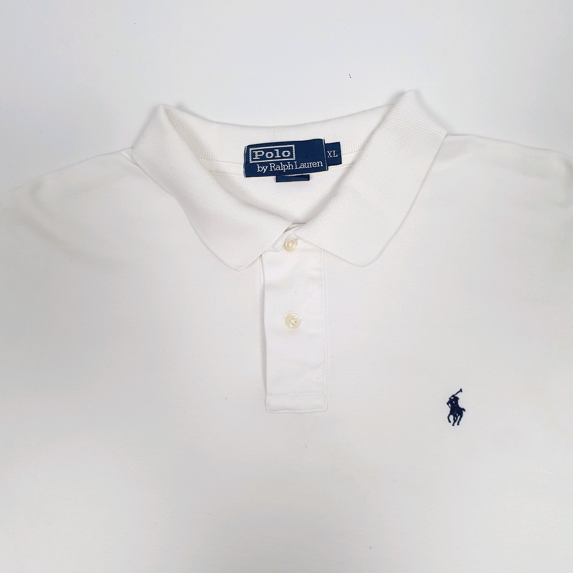 Mens White Polo Ralph Lauren   Polo Shirt