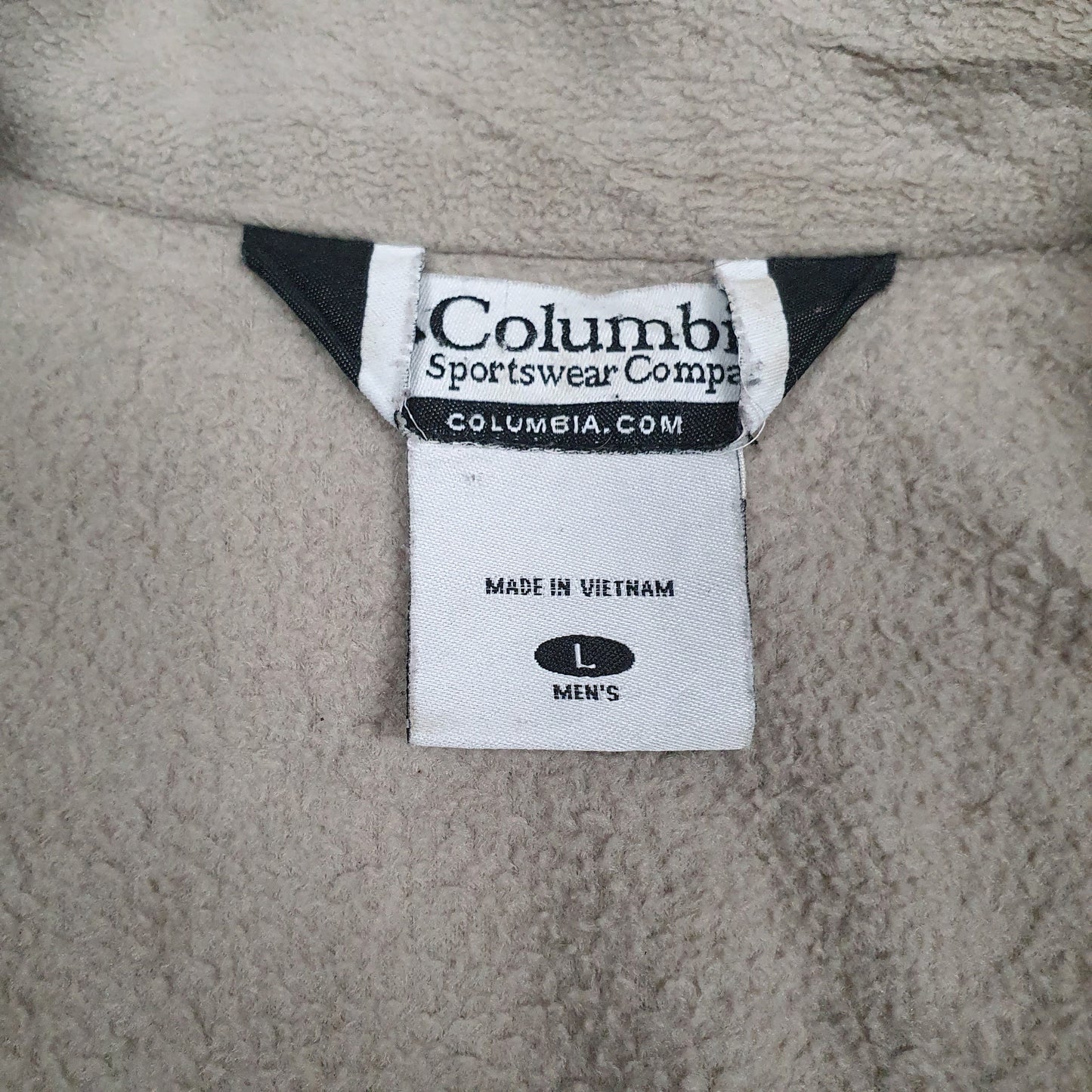 Mens Brown Columbia Sportswear Company  Full Zip Jumper