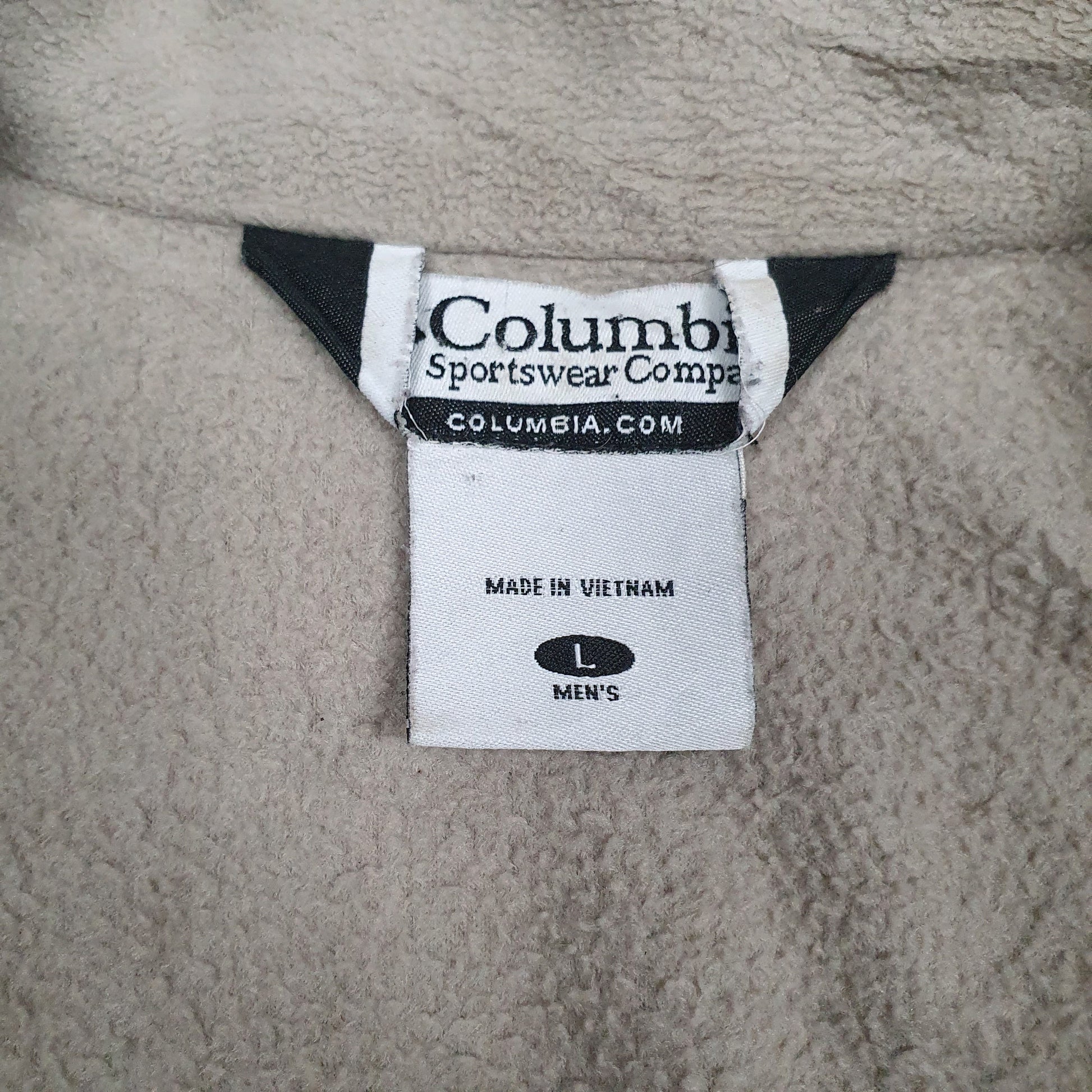 Mens Brown Columbia Sportswear Company  Full Zip Jumper