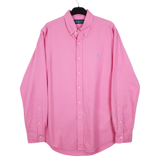 Mens Pink Ralph Lauren  Long Sleeve Shirt