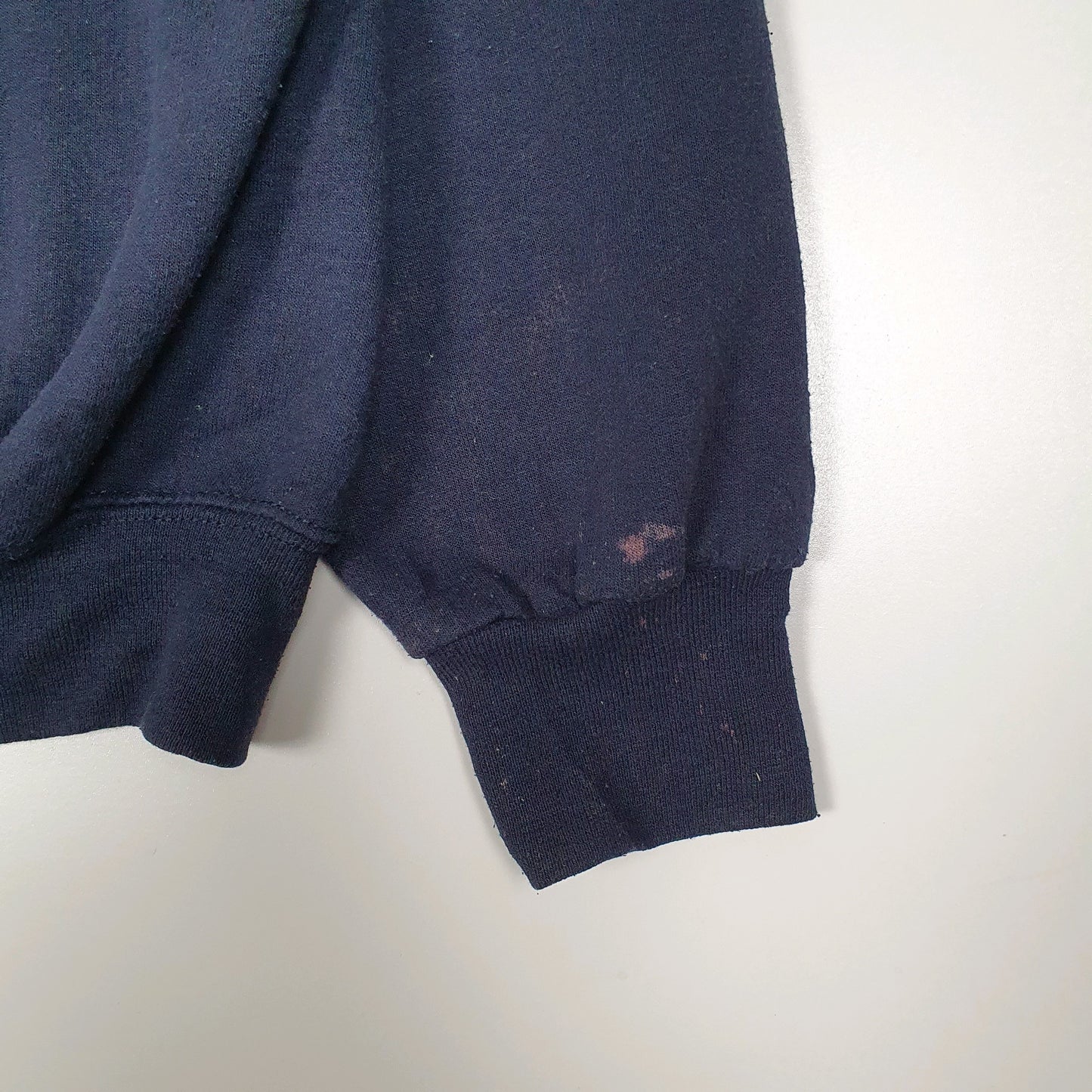 Mens Navy Champion Clark Cougars Hoodie Full Zip Jumper