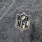 Mens Blue Reebok Dallas Cowboys Full Zip Jumper