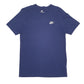 Mens Navy Nike  Short Sleeve T Shirt