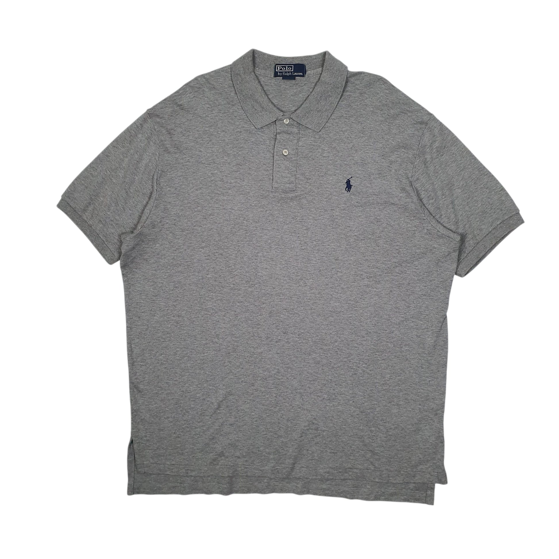 Mens Grey Polo Ralph Lauren  Short Sleeve Polo Shirt