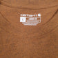 Mens Brown Carhartt   T Shirt