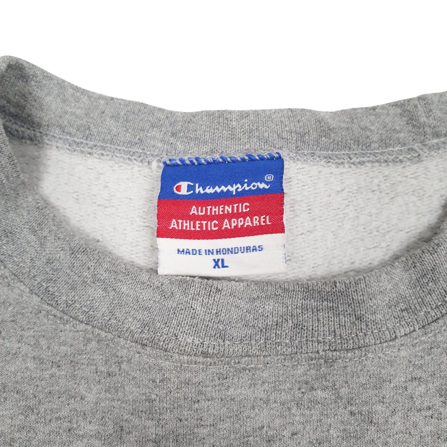 Mens Grey Champion  Crewneck Jumper