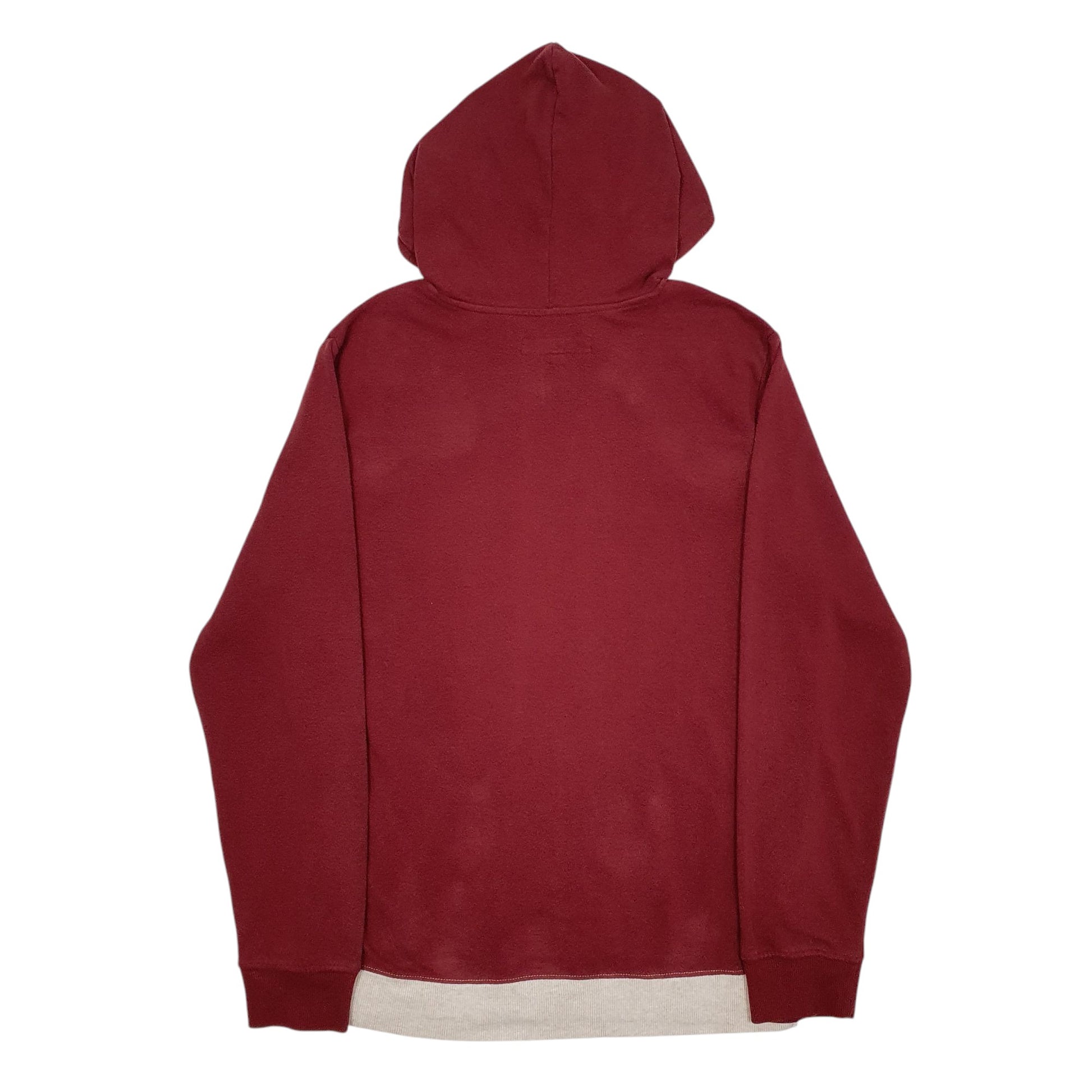 Mens Burgundy Levis Spellout  Jumper