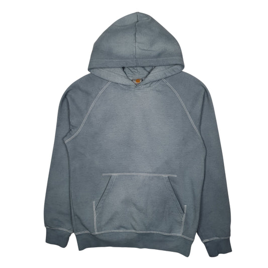 Mens Blue Carhartt  Hoodie Jumper