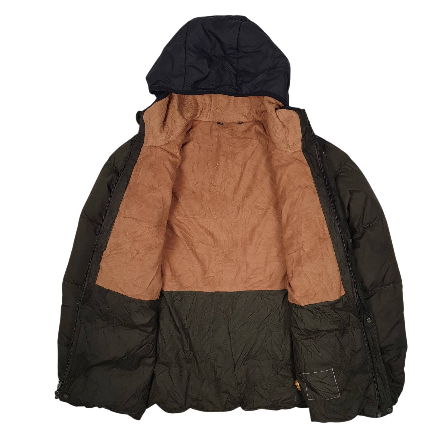 Mens Green The North Face Nuptse  Coat