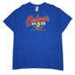 Mens Blue Gildan  Short Sleeve T Shirt