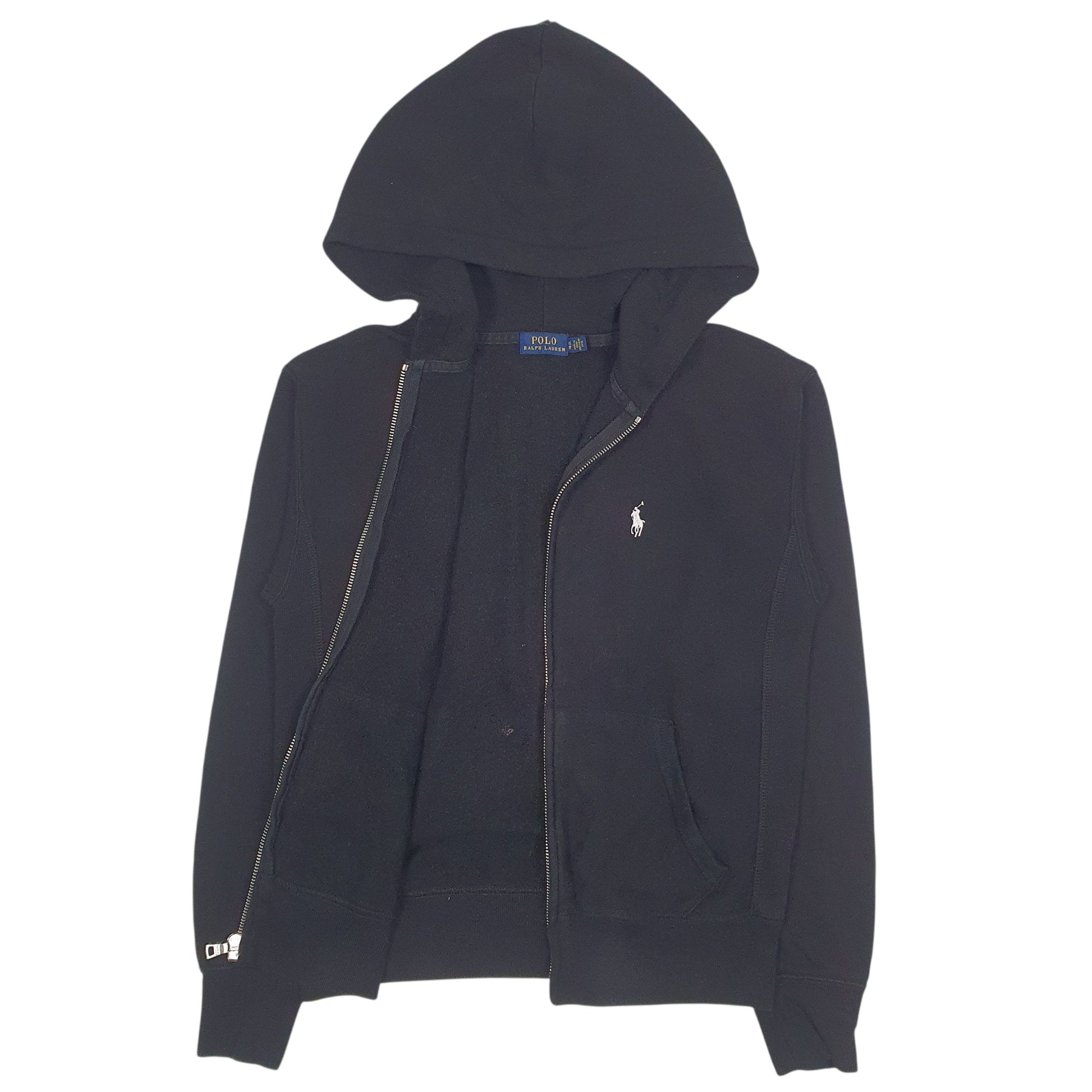 Womens Black Polo Ralph Lauren  Full Zip Jumper