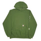Mens Green Carhartt  Hoodie Jumper