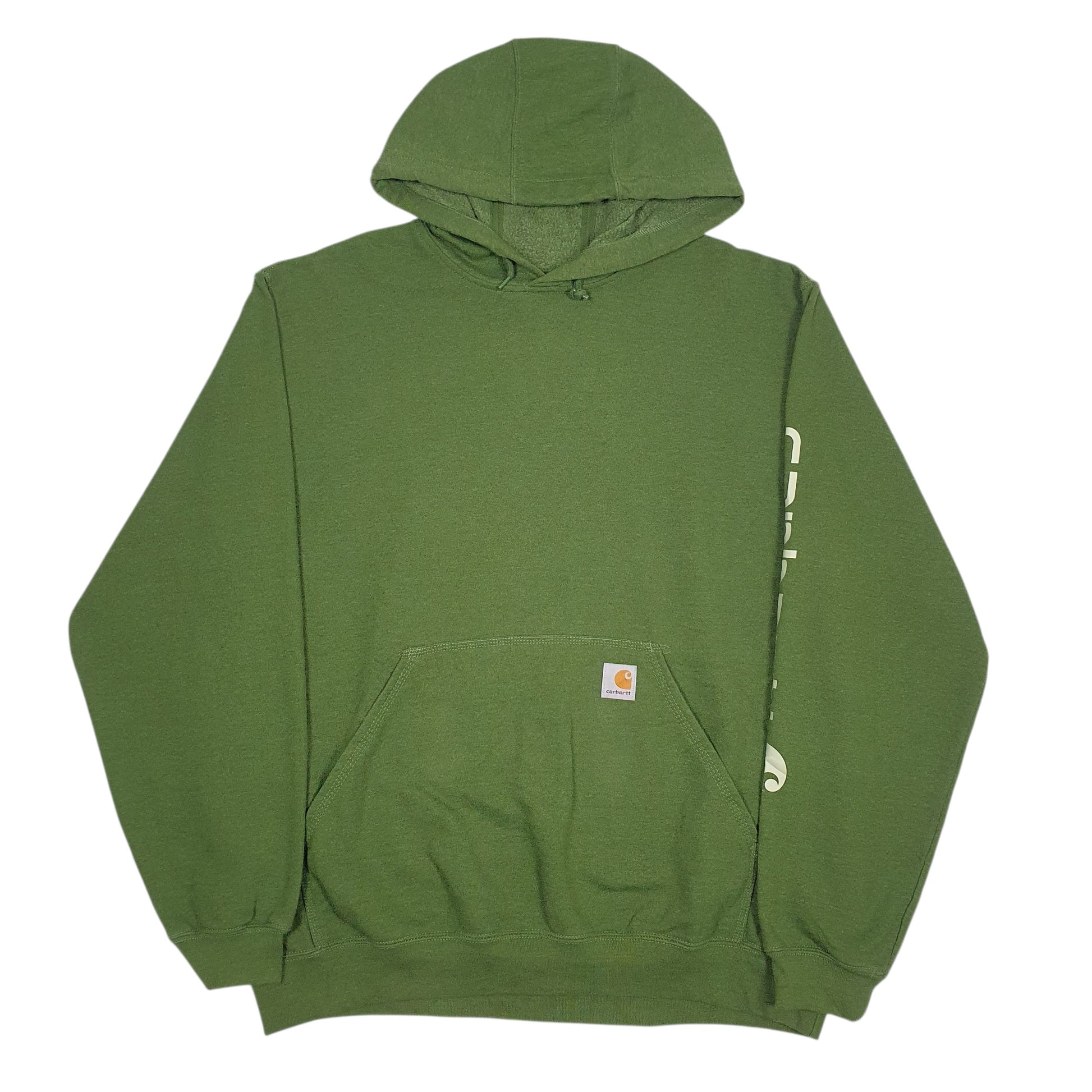 Mens Green Carhartt  Hoodie Jumper