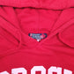 Mens Red Dubwear Clothing Brock University Hoodie Jumper