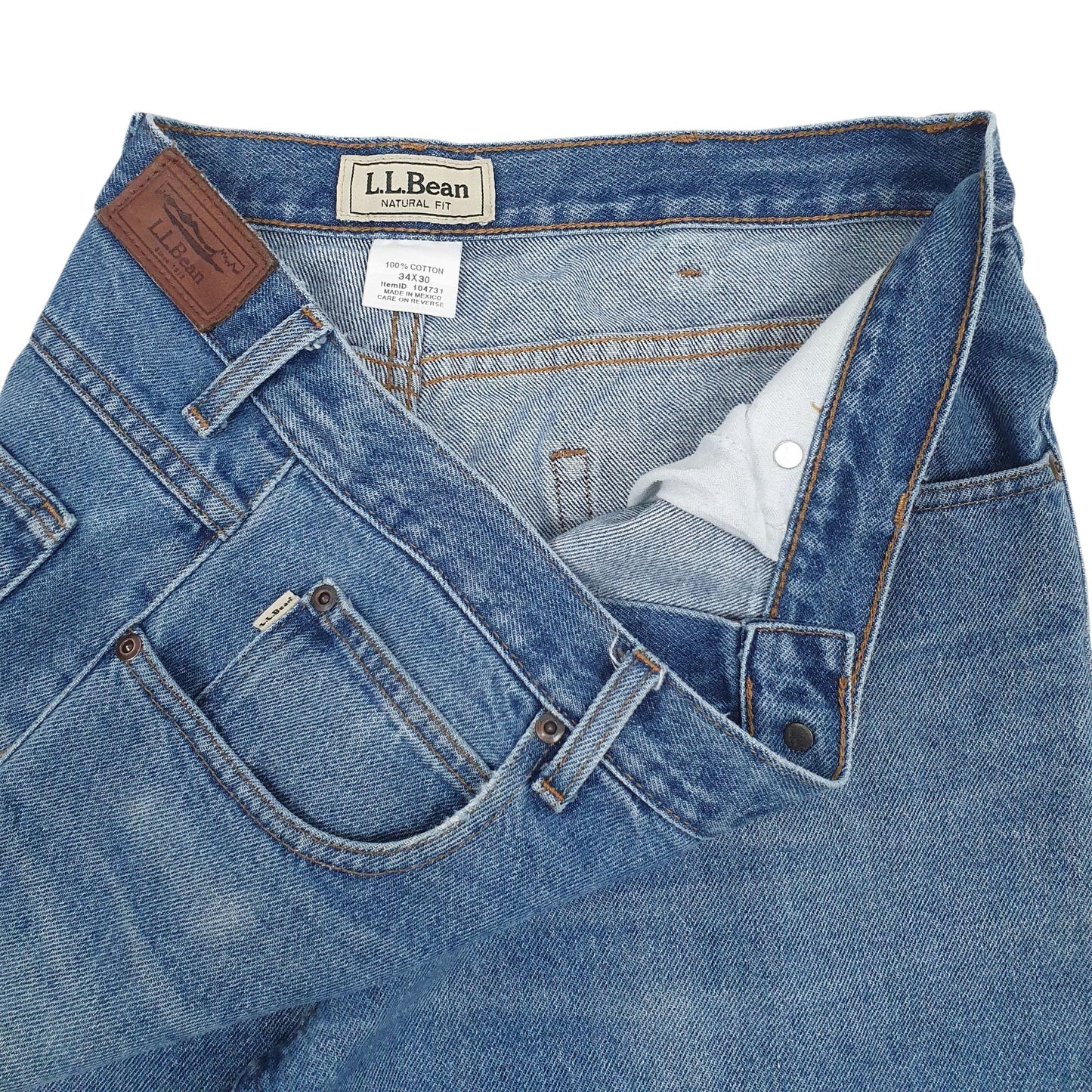 Mens Blue L.L.Bean   Jeans