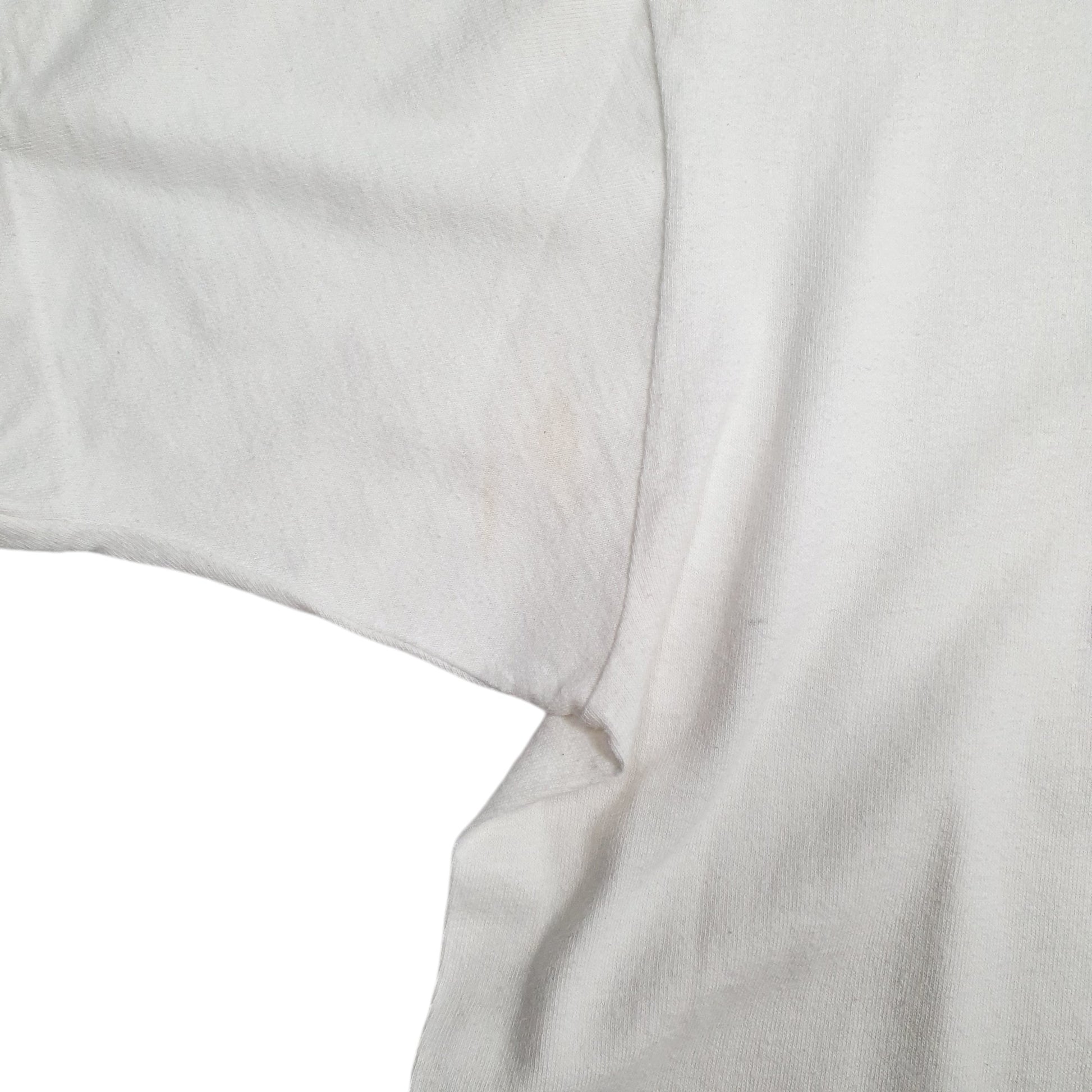 Mens White Fruit Of The Loom Single Stitch Vintage 80s Baltimore Triathalon  T Shirt