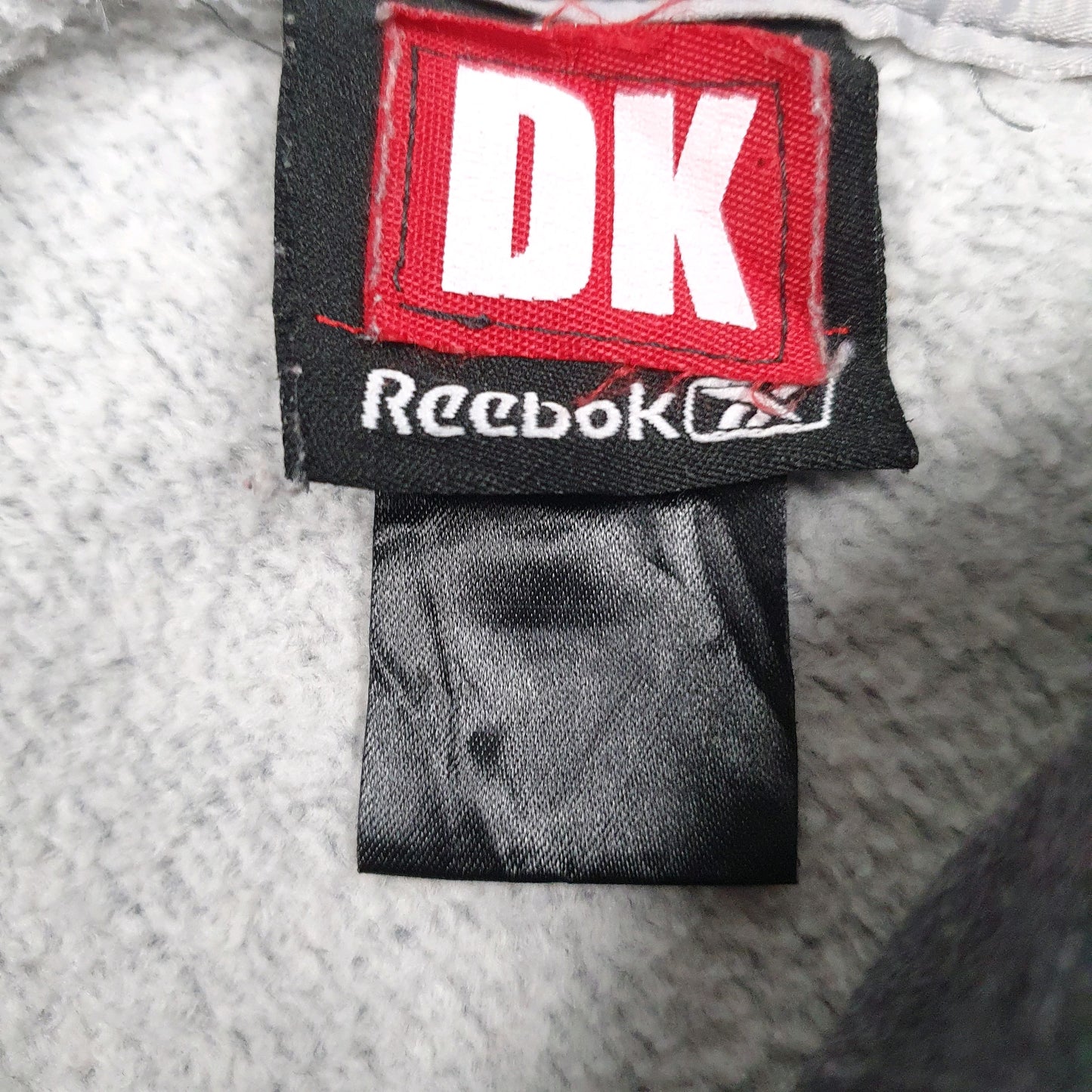 Mens Grey Reebok Baggy Calgary Stampedes Football Hoodie Jumper