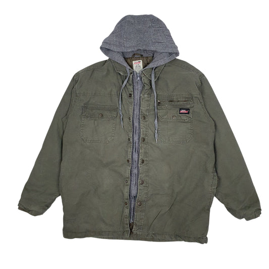 Mens Green Dickies   Coat