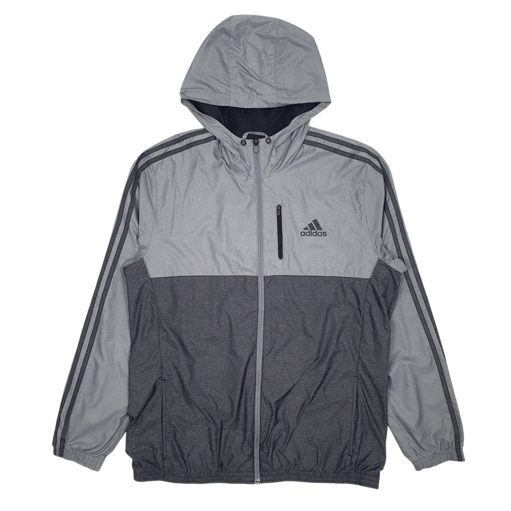 Mens Grey Adidas   Coat