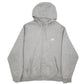 Mens Grey Nike  Full Zip Jumper