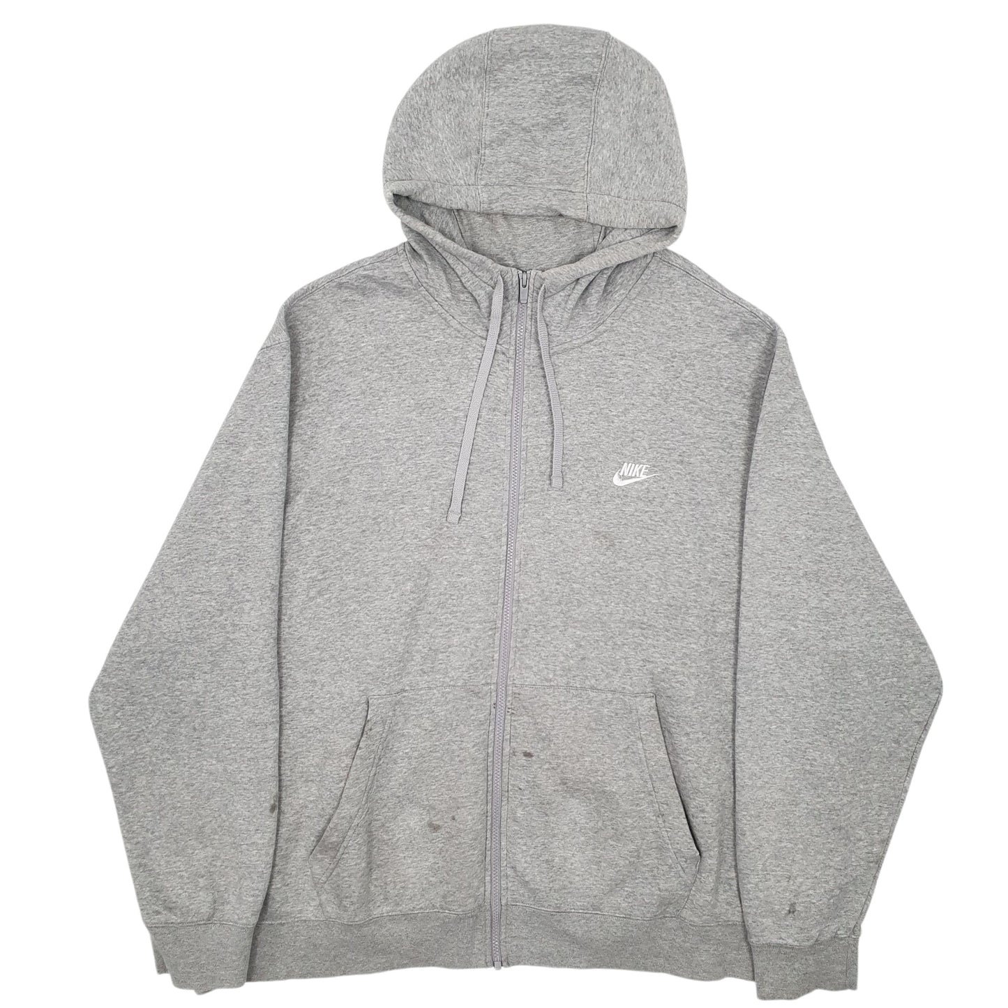 Mens Grey Nike  Full Zip Jumper