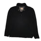 Mens Black Wrangler  Quarter Zip Jumper