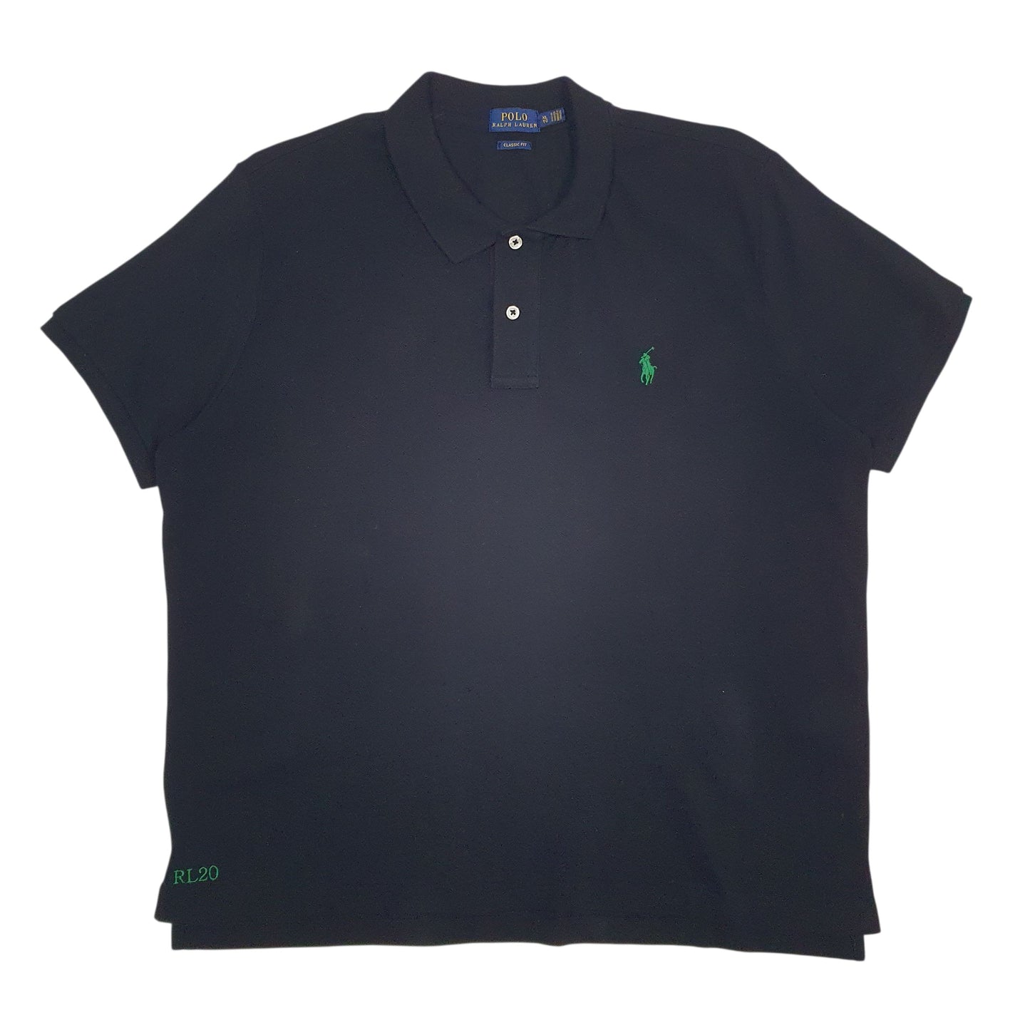 Womens Black Polo Ralph Lauren  Short Sleeve Polo Shirt